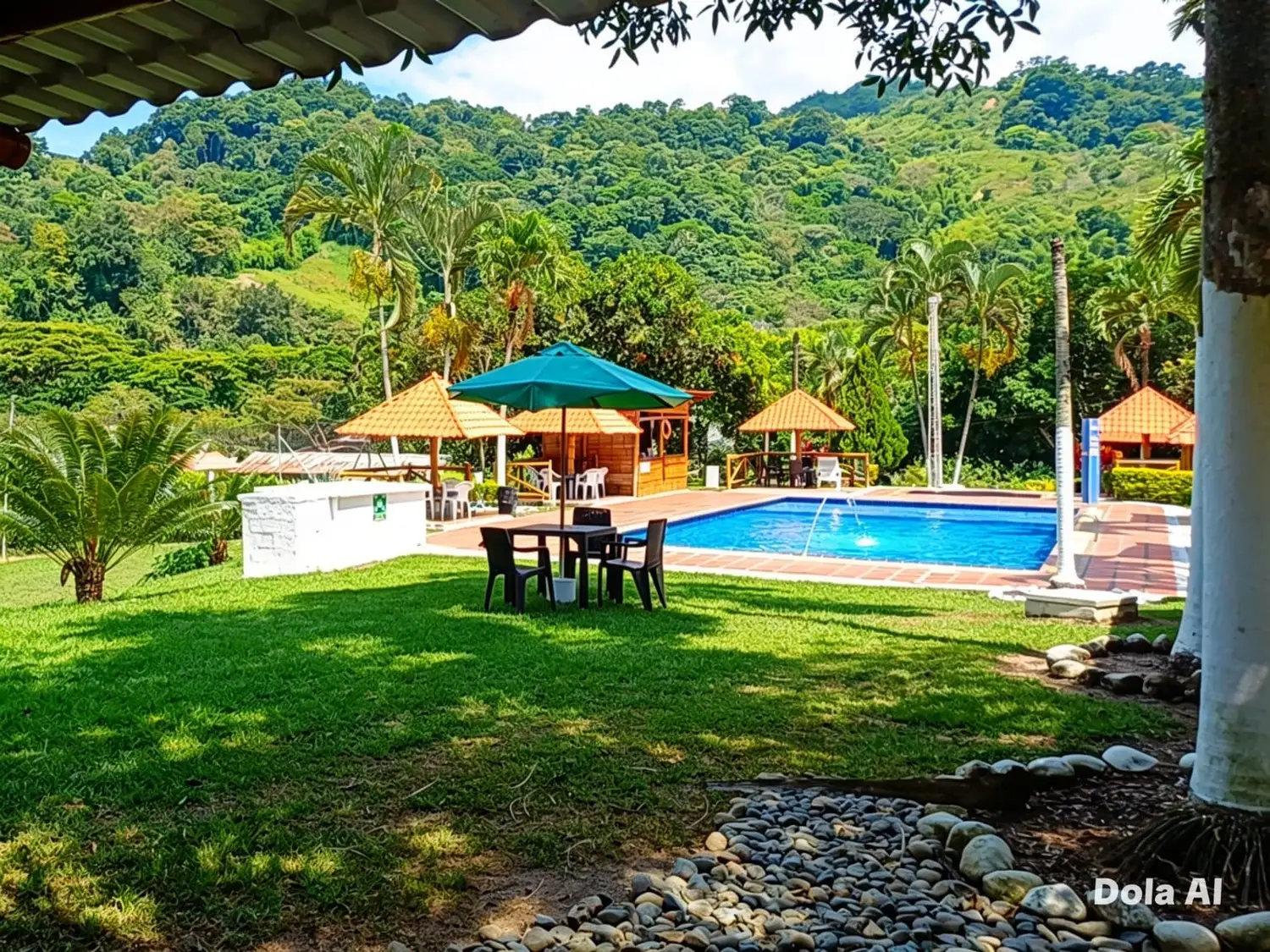 Zonas comunes de descanso al aire libre