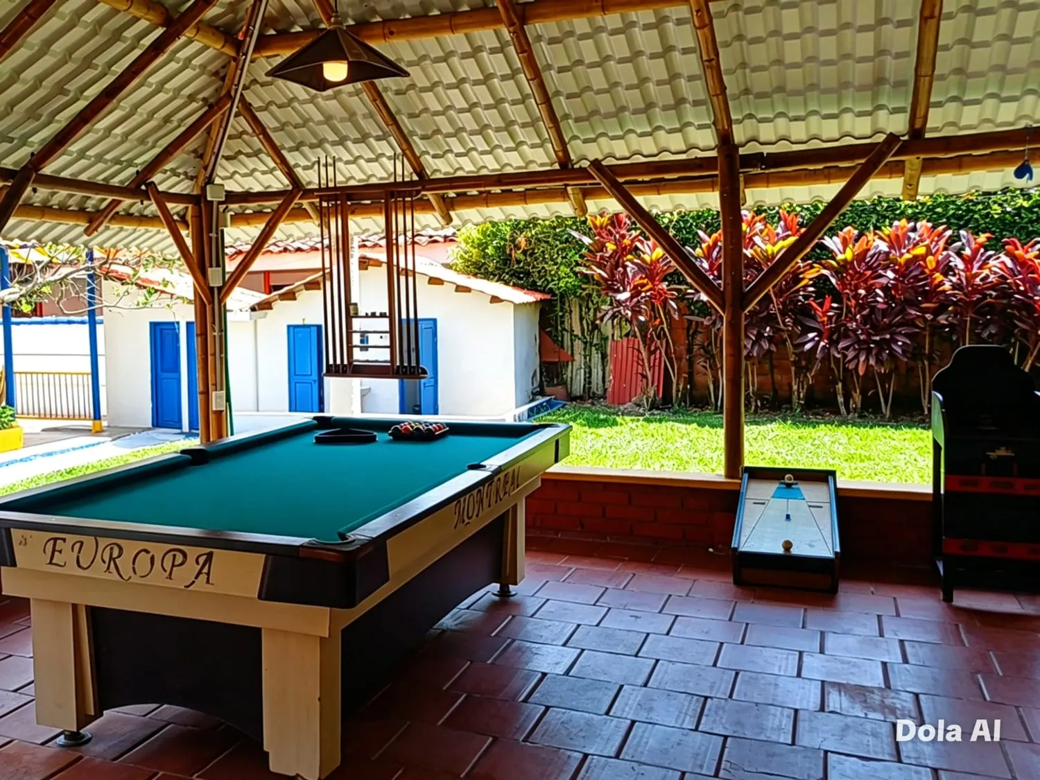 Salón de billar y juegos de mesa